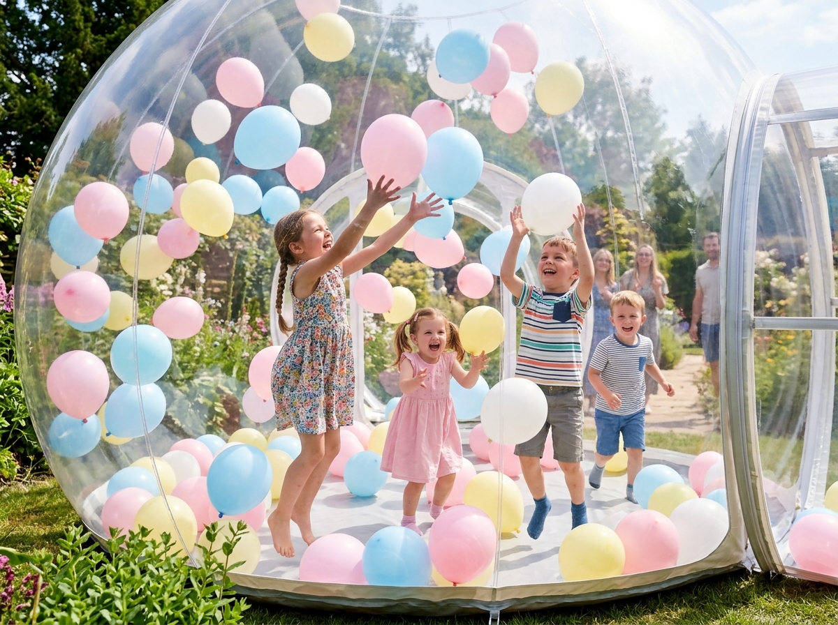13 FT Clear Bubble House — The Party Factory USA